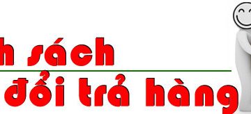 Chính sách đổi/trả hàng và hoàn tiền – Shop Rừng Vàng
