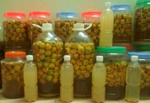 Giảm cân bằng uống giám táo