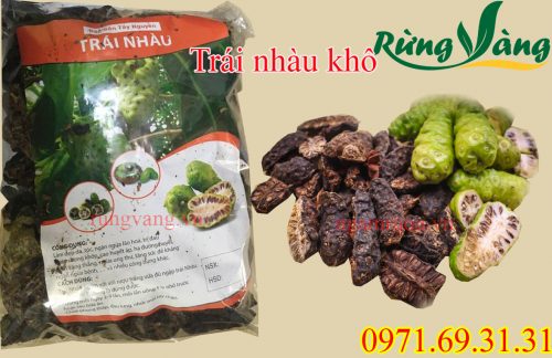 trái nhàu khô túi 1kg