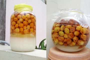 Nước mơ ngâm đường bị nổi váng nguyên nhân và cách xử lý triệt để
