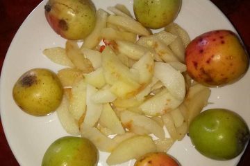 Cách làm táo mèo dầm chua ngọt